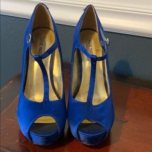 Royal Blue Steve Madden pumps